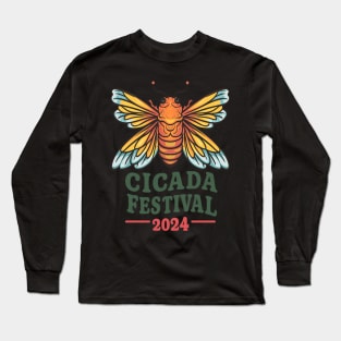 cicada festival 2024 Long Sleeve T-Shirt